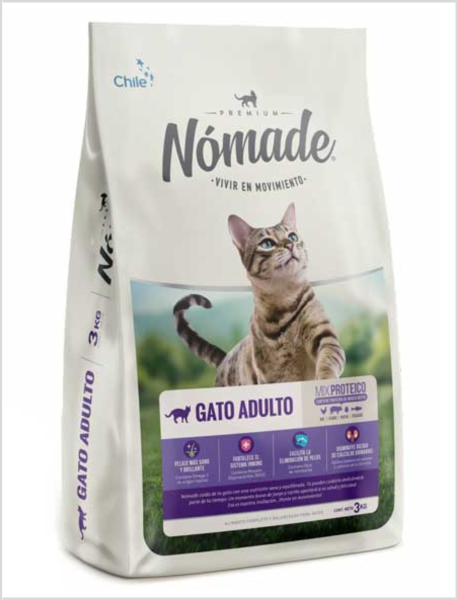 Nomade gato adulto 10 kg
